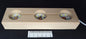 WOODEN USB 3 LIGHT LED display light base D1