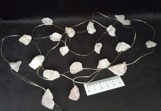ROSE QUARTZ FAIRY LIGHTS P2064