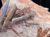 OPAL BELEMNITE FOSSILS IN MATRIX, Australia GOB001
