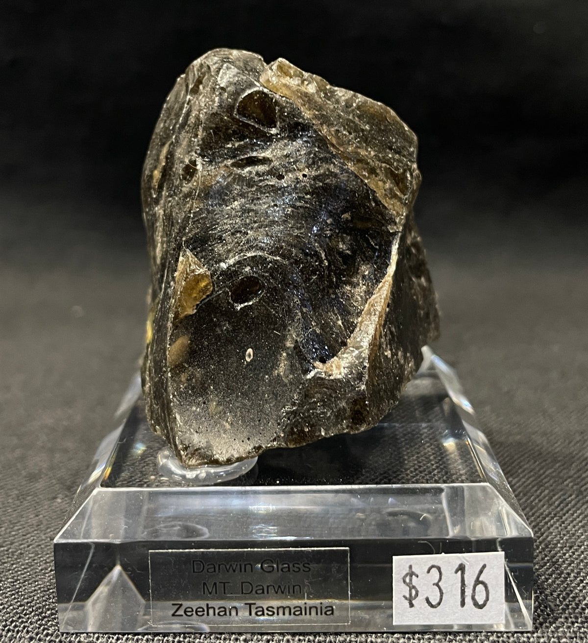 DARWIN GLASS IMPACTITE, Impact Melt, Australia IDG009