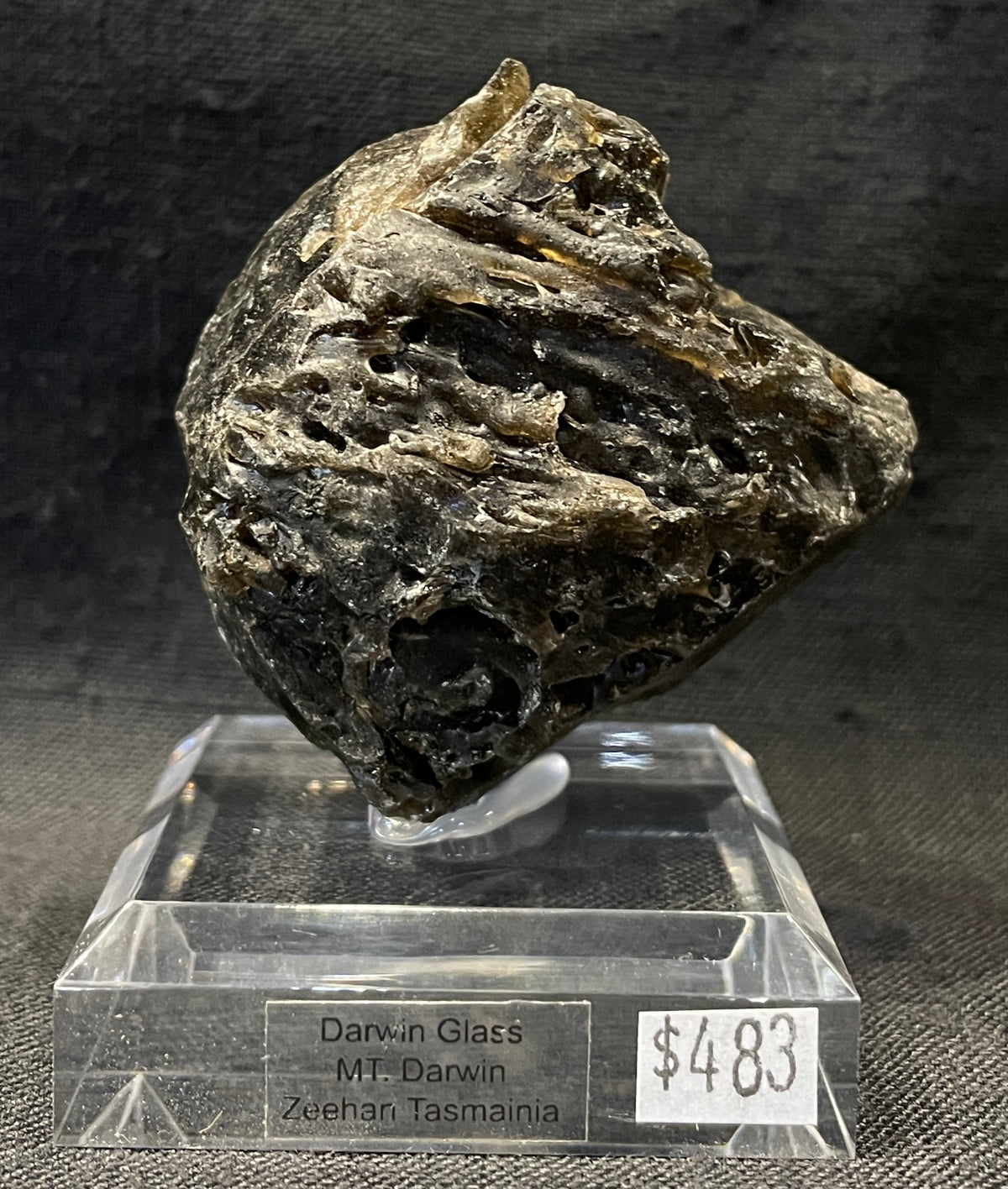 DARWIN GLASS IMPACTITE, Impact Melt, Australia IDG013