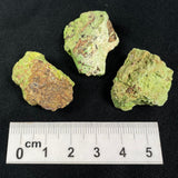 Gaspeite Rough from Australia (3 pieces) XRG002