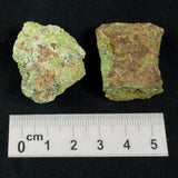 Gaspeite Rough from Australia (2 pieces) XRG010