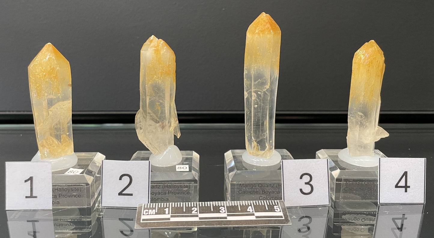 MANGO QUARTZ (HALLOYSITE), Colombia IMQ005-8