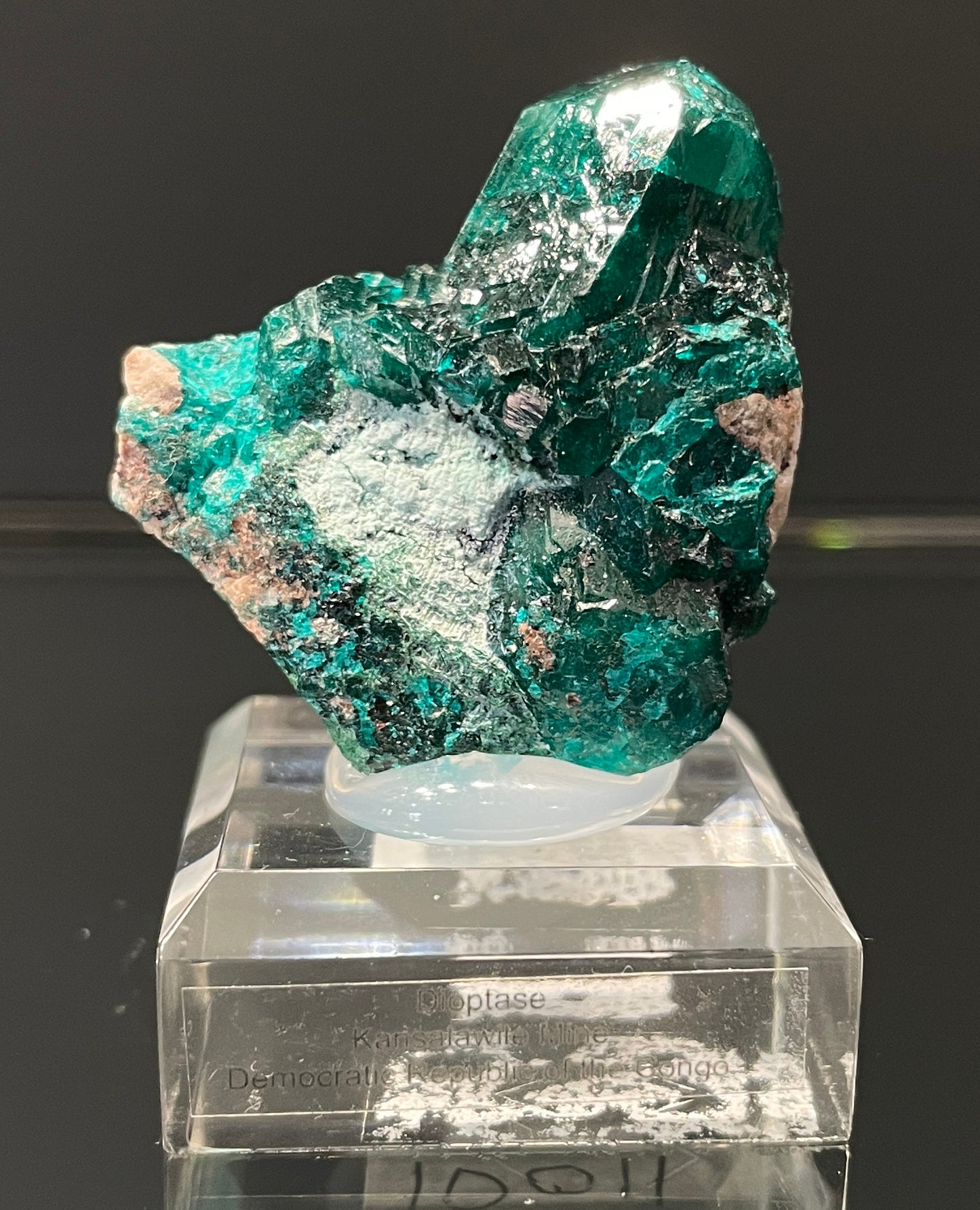 DIOPTASE, Democratic Republic of Congo ID011