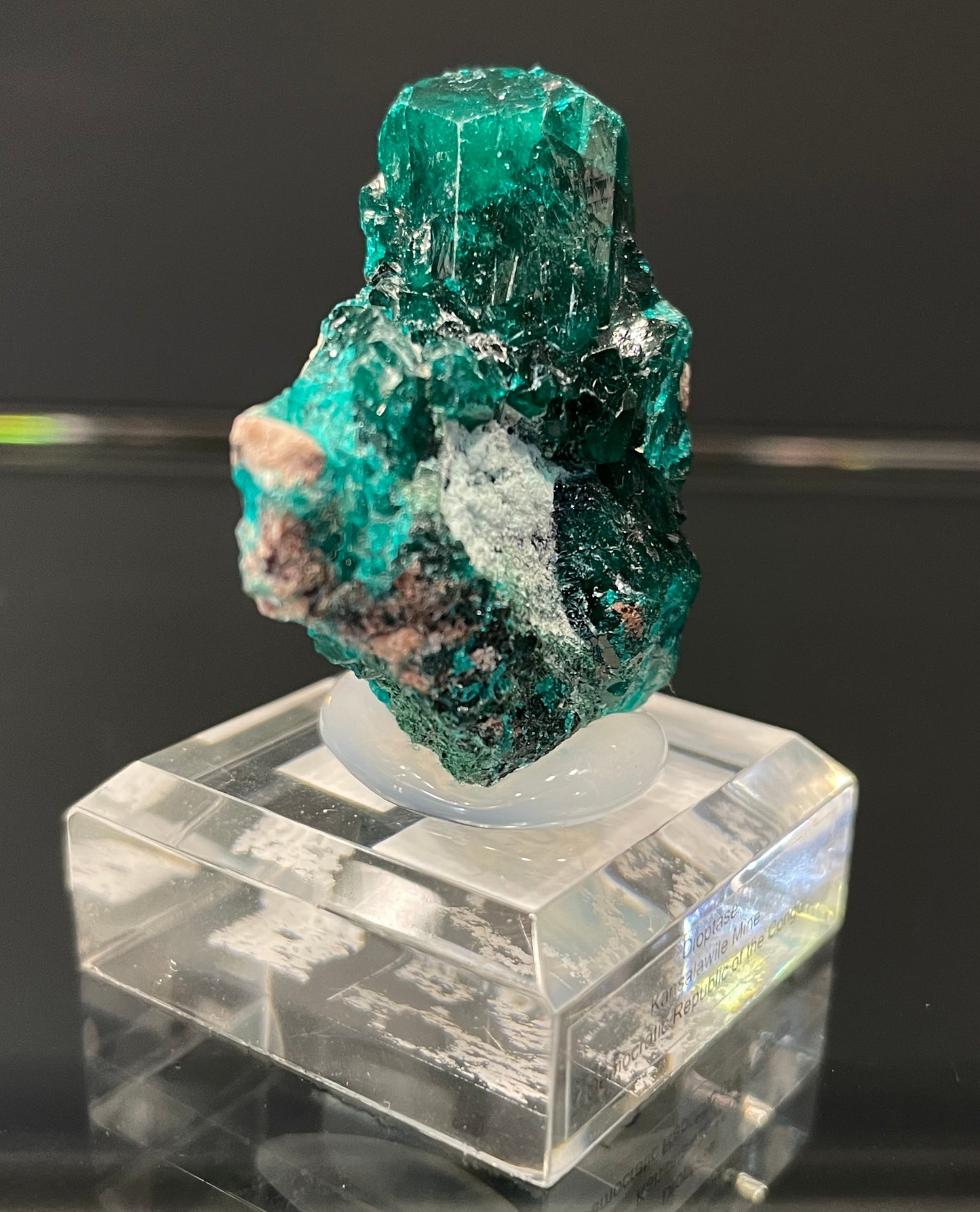 DIOPTASE, Democratic Republic of Congo ID011