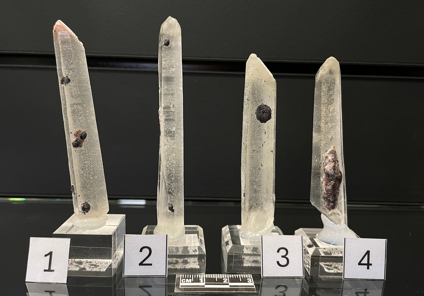 HEMATITE ON QUARTZ, China IHQ001-4