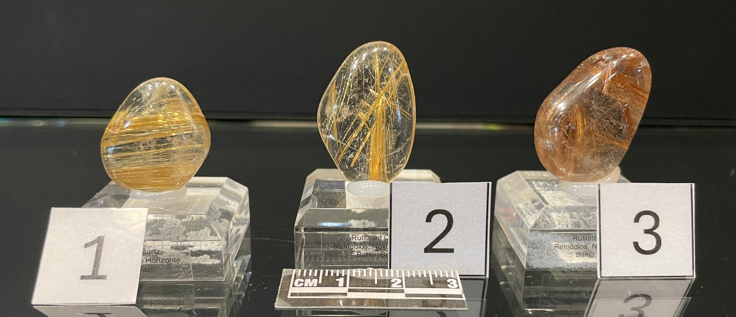 RUTILATED QUARTZ, Brazil IRQ012-14