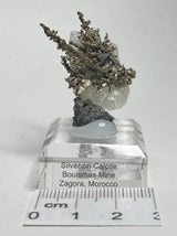 SILVER ON CALCITE, Morocco ISI005