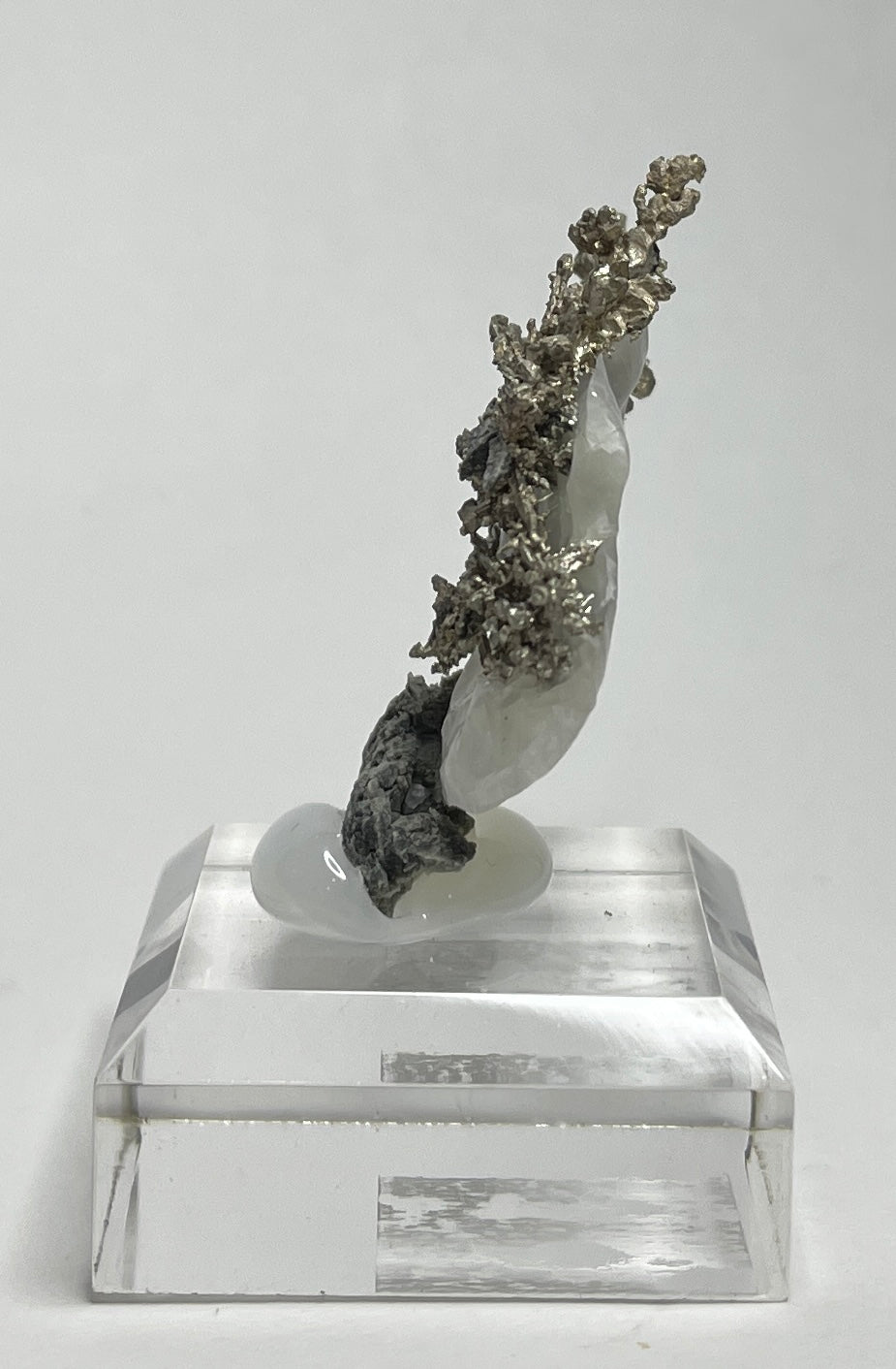 SILVER ON CALCITE, Morocco ISI005