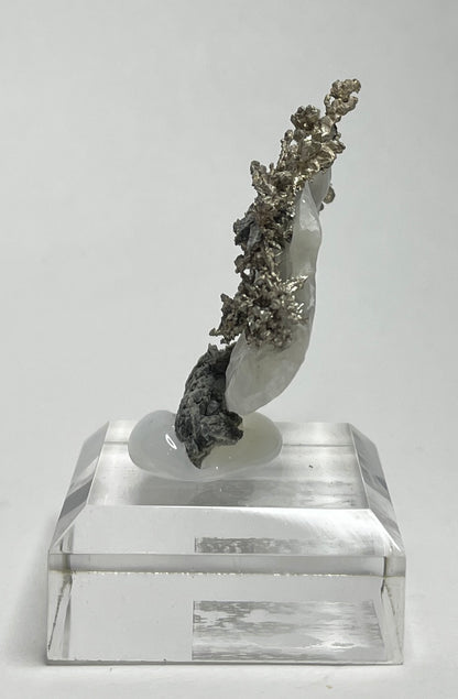 SILVER ON CALCITE, Morocco ISI005