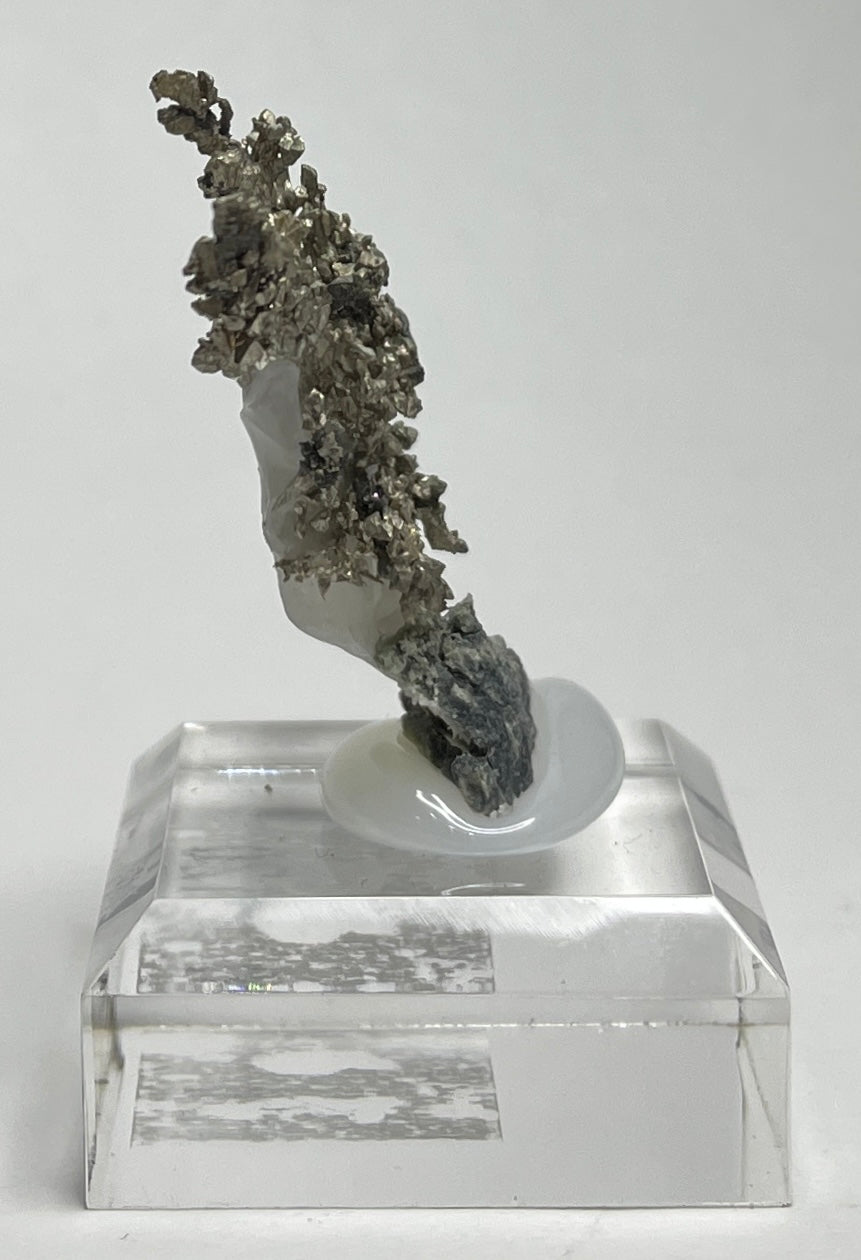 SILVER ON CALCITE, Morocco ISI005