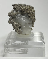 SILVER ON CALCITE, Morocco ISI007