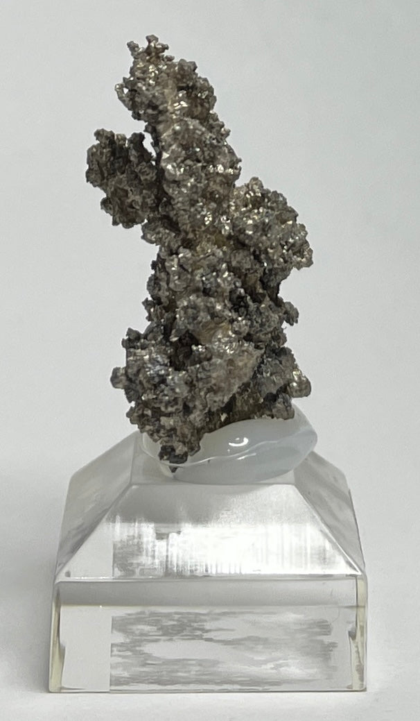 SILVER ON CALCITE, Morocco ISI008