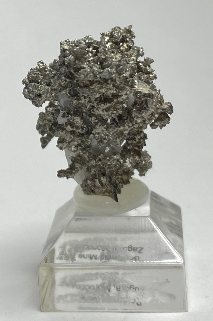 SILVER ON CALCITE, Morocco ISI009