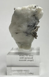 SILVER ON CALCITE, Morocco ISI010