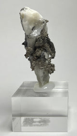 SILVER ON CALCITE, Morocco ISI010