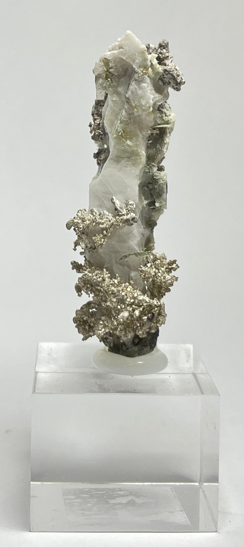 SILVER ON CALCITE, Morocco ISI013