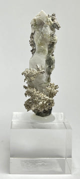 SILVER ON CALCITE, Morocco ISI013