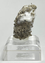 SILVER ON CALCITE, Morocco ISI016