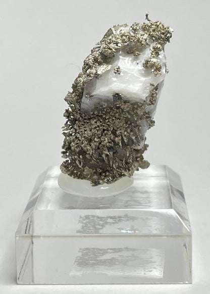 SILVER ON CALCITE, Morocco ISI016