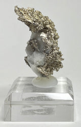 SILVER ON CALCITE, Morocco ISI017
