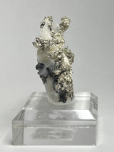 SILVER ON CALCITE, Morocco ISI020