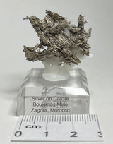 SILVER ON CALCITE, Morocco ISI021