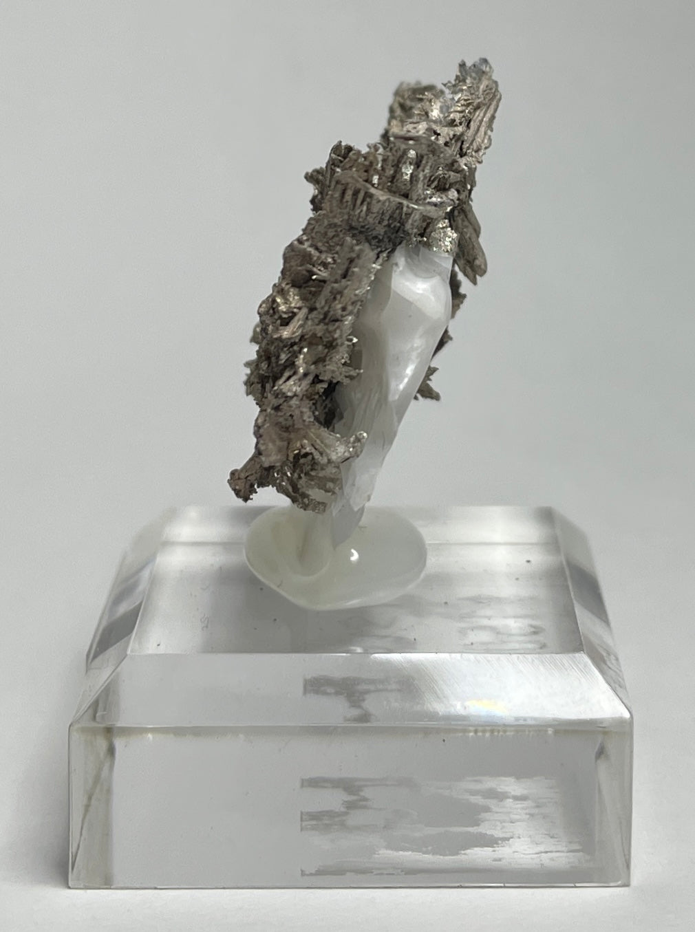 SILVER ON CALCITE, Morocco ISI021