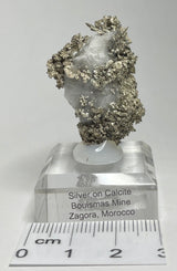 SILVER ON CALCITE, Morocco ISI022