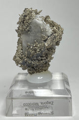 SILVER ON CALCITE, Morocco ISI022