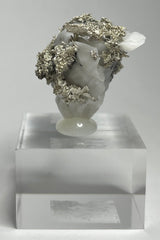 SILVER ON CALCITE, Morocco ISI024