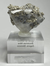 SILVER ON CALCITE, Morocco ISI024