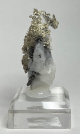 SILVER ON CALCITE, Morocco ISI025