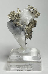 SILVER ON CALCITE, Morocco ISI025