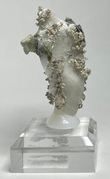 SILVER ON CALCITE, Morocco ISI026