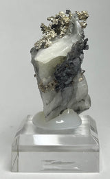 SILVER ON CALCITE, Morocco ISI027