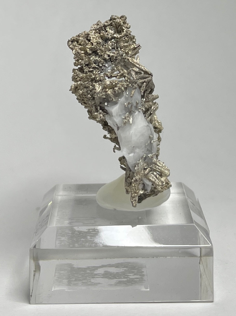 SILVER ON CALCITE, Morocco ISI028
