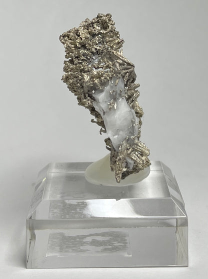 SILVER ON CALCITE, Morocco ISI028