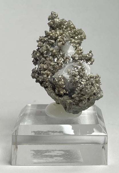 SILVER ON CALCITE, Morocco ISI032