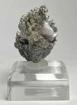 SILVER ON CALCITE, Morocco ISI032