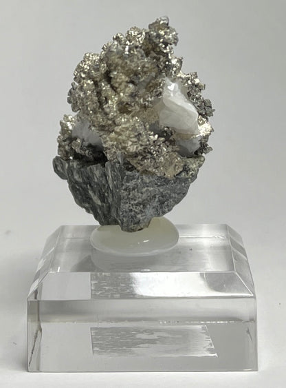 SILVER ON CALCITE, Morocco ISI032