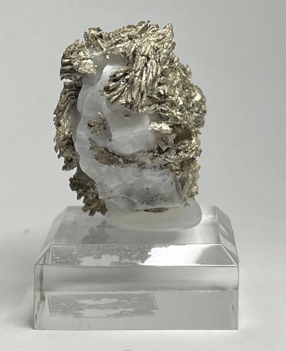 SILVER ON CALCITE, Morocco ISI033