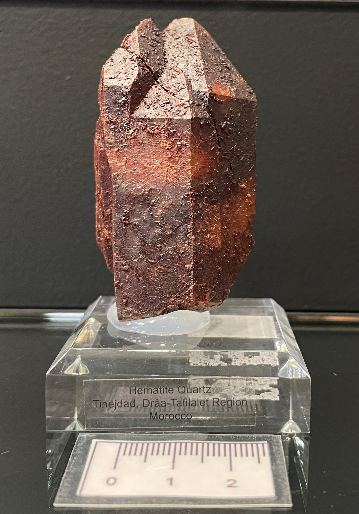HEMATITE QUARTZ, Morocco IHM057