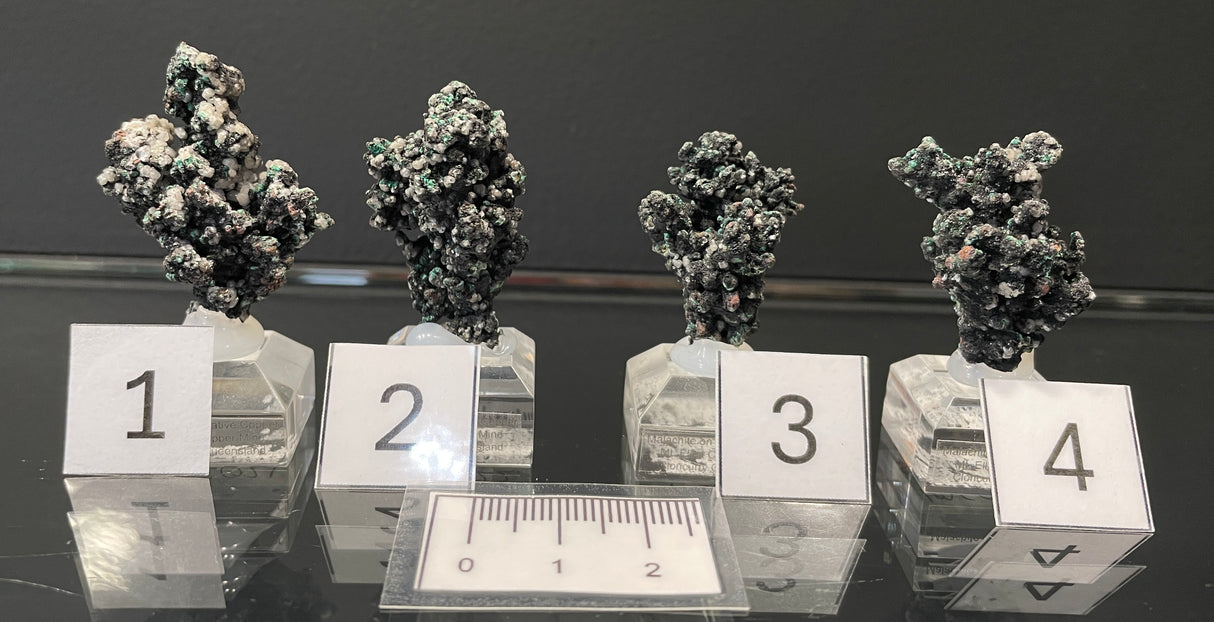 MALACHITE ON NATIVE COPPER, Australia IMC021-24