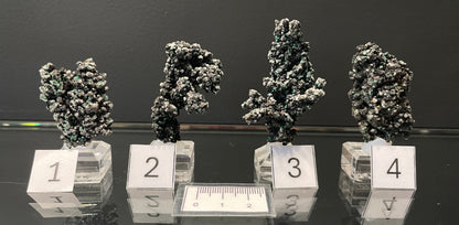 MALACHITE ON NATIVE COPPER, Australia IMC061-64