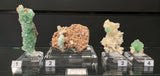 GREEN APOPHYLLITE, STILBITE AND HEULANDITE, India, IGR001-4
