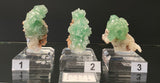 GREEN APOPHYLLITE, STILBITE AND HEULANDITE, India, IGR009-11