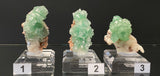 GREEN APOPHYLLITE, STILBITE AND HEULANDITE, India, IGR009-11
