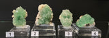 GREEN APOPHYLLITE, STILBITE AND HEULANDITE, India, IGR015-18